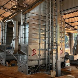 Secador de cereais Intermitente Ecológico